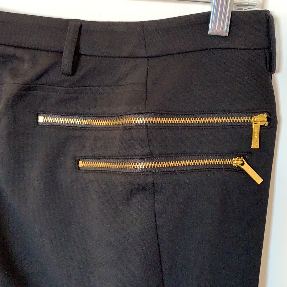 Michael Kors Ponte Knit Black Pants - Picture 7 of 10